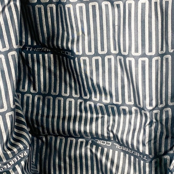 Columbia warmer days teal quilt&Fleece vest size M - Picture 7 of 7